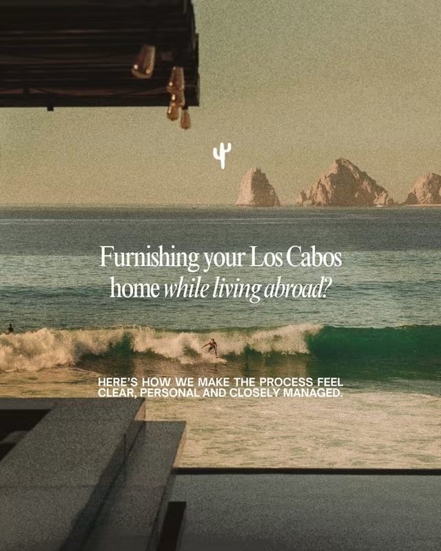 Vista al mar en Los Cabos, arco al fondo